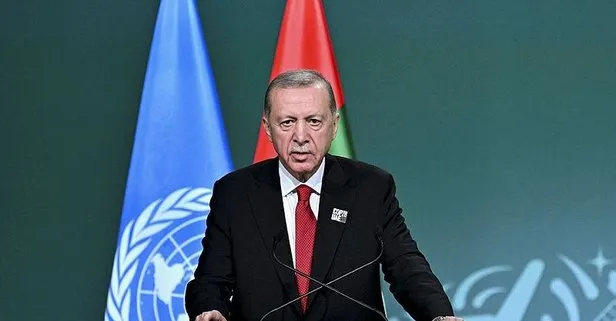 Başkan Erdoğan’dan Dünya İklim Zirvesi’nde Filistin mesajı: Gazze’de yaşananlar insanlık suçudur