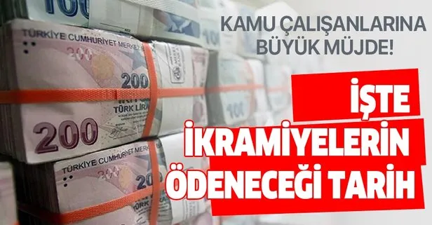 Kamu işçilerinin ek ödeme tarihleri belli oldu