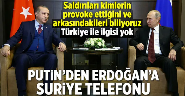 Putin'den Erdoğan'a telefon