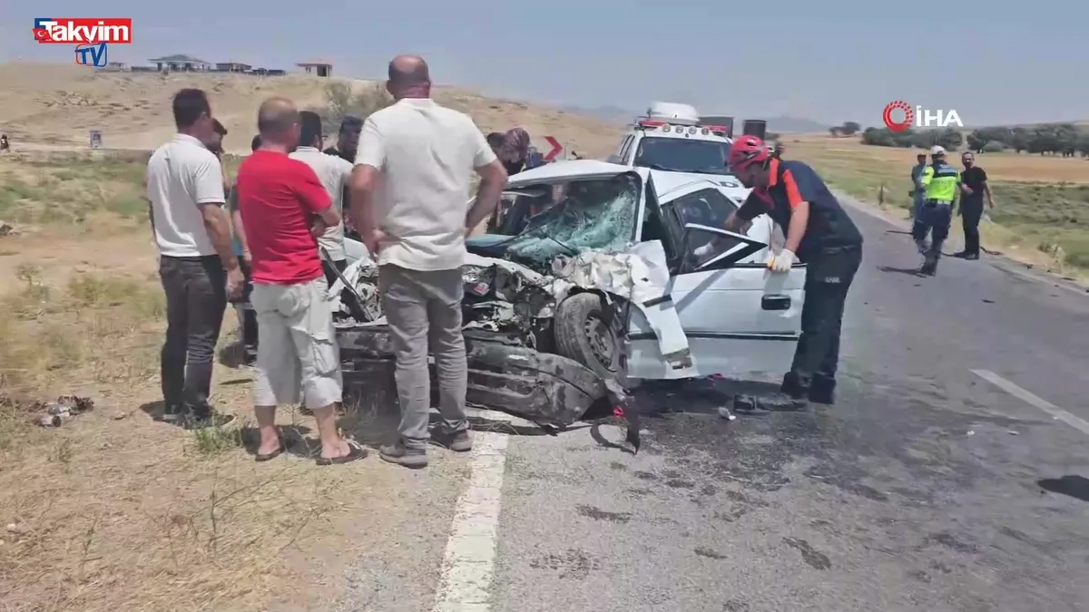 Aksaray'da feci kaza: 1 ölü 3 yaralı