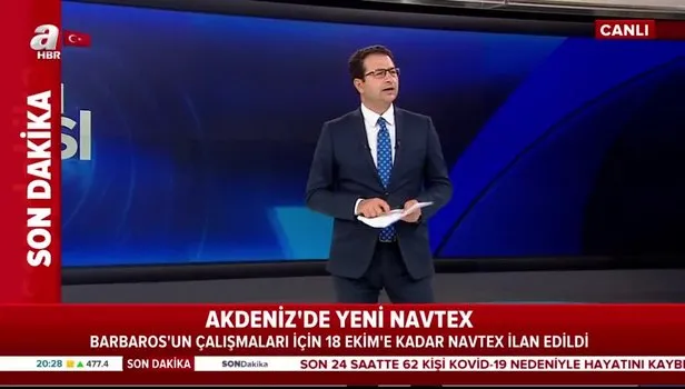 Türkiye'den Akdeniz'de yeni Navtex ilanı