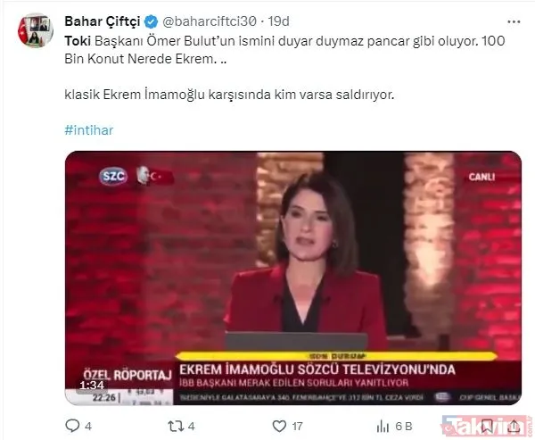 Ekrem İmamoğlu'ndan canlı yayında skandal! Senem Ilgaz'ı canlı yayında azarladı... Tepki yağdı Enver Aysever'den olay sözler - 7