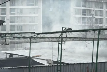 Kağıthane'de orman ürünlerinin deposunda yangın! 4 işçi zehirlendi