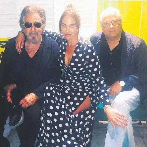 Meryem Uzerli, Al Pacino ve İranlı yapımcı Barry Navidi ile Hollywood'ta  buluştu - Takvim