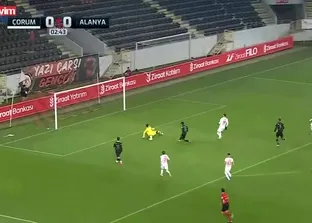 GOL: Çorum FK 0 - 1 Alanyaspor | Uchenna Ogundu