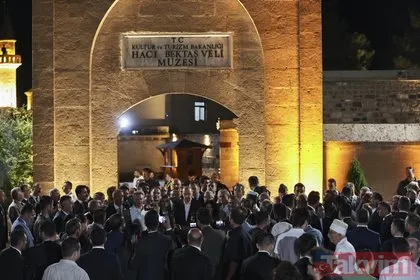 Başkan Recep Tayyip Erdoğan Hacı Bektaş Veli Dergahı ve Müzesi’ni ziyaret etti