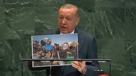 Erdoğan BM’de Gazze için seslendi: “İnsanlık tarihi böyle vahşet görmedi”