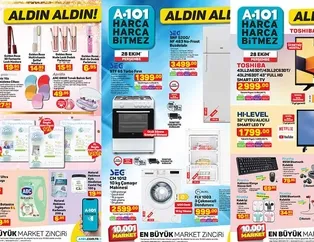 A101 28 Ekim aktüel ürünleri satışta! Oyunseverlere ve yeni gelinlere müjde hafta sonu da geçerli olacak