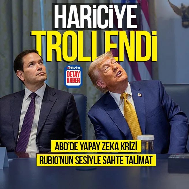 ABD’de yapay zeka krizi! Üst düzey yetkililere Dışişleri Bakanı Marco Rubio’nun sesiyle talimat