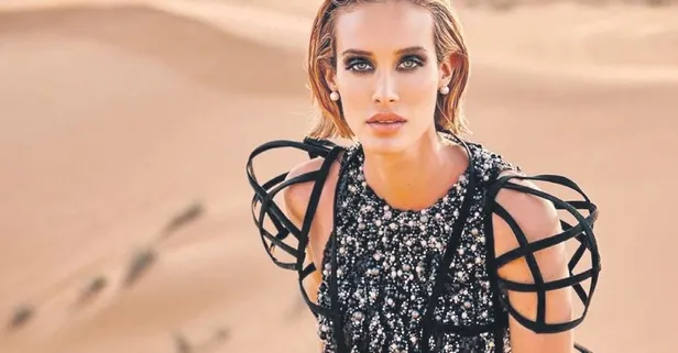 George Gardi ile evlenecek olan İtalyan oyuncu Stella Manente gelinlik provası için İstanbul'a geldi