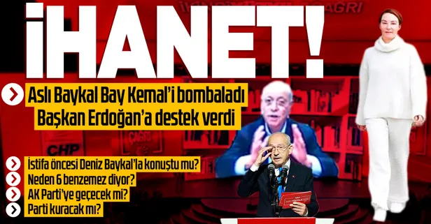 Aslı Baykal CHP'yi ABD'nin sömürge bekçisi Jeremy Rifkin'e teslim eden Kemal Kılıçdaroğlu'nu bombaladı Başkan Erdoğan'a destek verdi