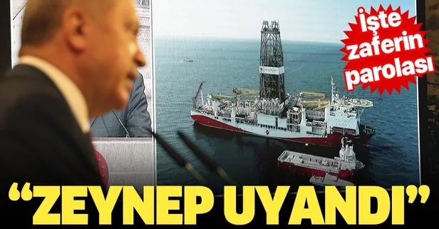Karadeniz’deki gaz müjdesinin parolası belli oldu: Zeynep uyandı