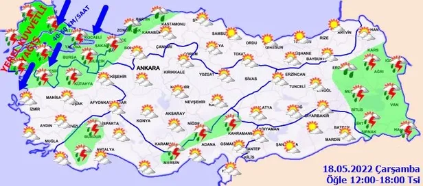 Marmara'ya kuvvetli yağış uyarısı! 11 kente sarı kodlu alarm...Meteoroloji'den son dakika hava durumu raporunu paylaştı-8