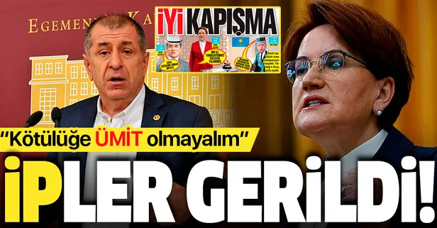 İYİ Parti Genel Başkanı Meral Akşener'den Ümit Özdağ’a olay gönderme: ''Kötülüğe 'ümit' olmayacağız''