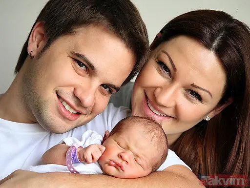 Demet Evgar anne oldu! Demet Evgar ve eşi Levent Babadağ ilk bebekleri Mavi'yi kucaklarına aldı işte sağlık durumları - 16
