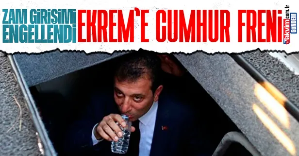 CHP'li İBB'nin suya zam teklifine AK Parti ve MHP'den ret!