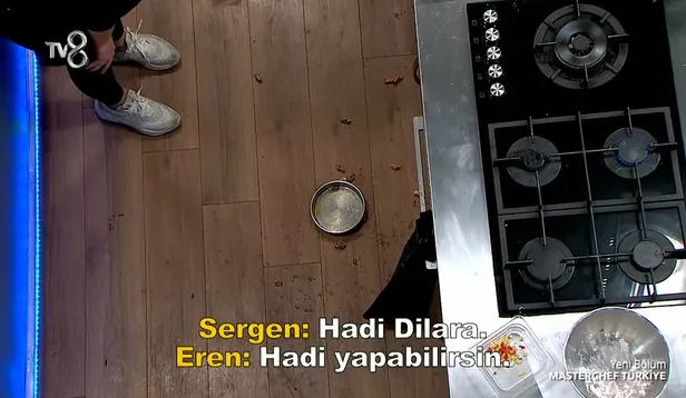 Masterchef Dilara yana yakıla ağlamaya başladı papaz olduğu Burcu bile yanına koştu! Herkese saç baş yoldura Dilara Başaran...-4