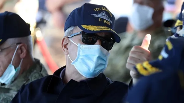 Son dakika: Başkan Erdoğan Denizkurdu-2021 Tatbikatı'na canlı bağlantıyla katıldı-4