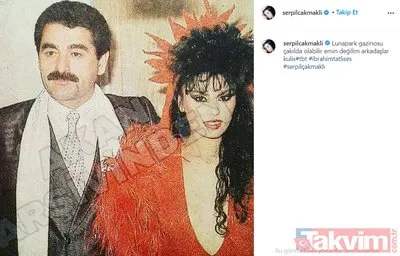 ibrahim tatlises ile yillar onceki fotografini paylasan serpil cakmakli dan takipcisine bomba yanit yesilcam yildizi fena patladi galeri takvim