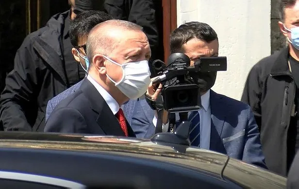 Başkan Erdoğan cuma namazını Ayasofya Camii'nde kıldı-5