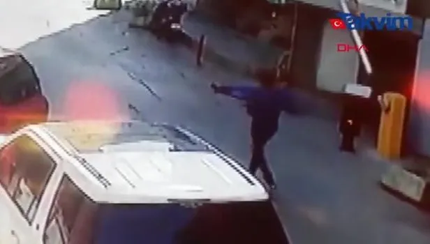 Bursa’da korku dolu anlar kamerada! Katlı otoparkın üçüncü katından düştü…