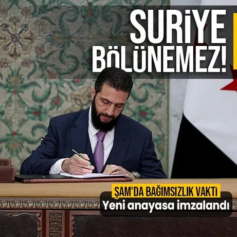 Şara Anayasa beyannamesini onayladı! İşte Suriye’de yeni dönem