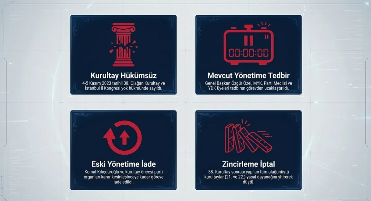 Ankara'dan tarihi karar! CHP 38. Kurultayı mutlak butlanla iptal: Özgür Özel tedbiren görevden uzaklaştırıldı, Kılıçdaroğlu göreve iade edildi-2