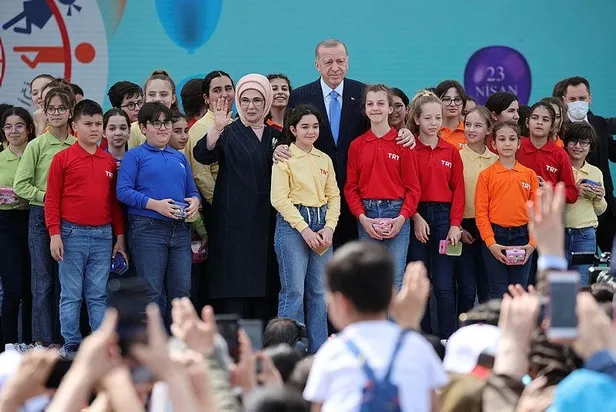 Başkan Erdoğan'dan Başakşehir Millet Bahçesi'ndeki 23 Nisan Çocuk Şenliği'nde önemli açıklamalar-6