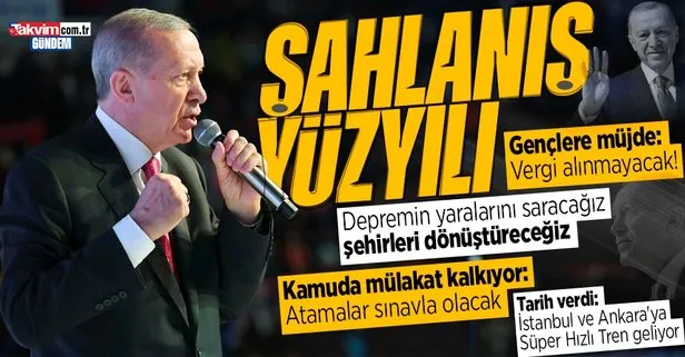 Başkan Erdoğan’dan AK Parti Seçim Beyannamesi ve Milletvekili Aday Tanıtım Toplantısı’nda önemli açıklamalar