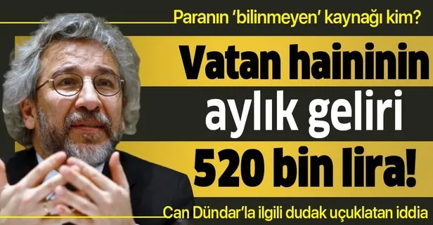 Can Dündar ile ilgili dudak uçuklatan iddia: Her ay hesabına 520 bin lira yatıyor