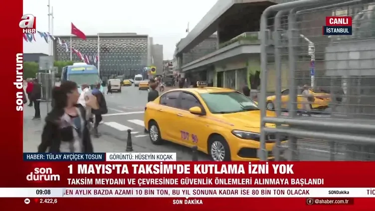 İstanbul'da 1 Mayıs önlemleri