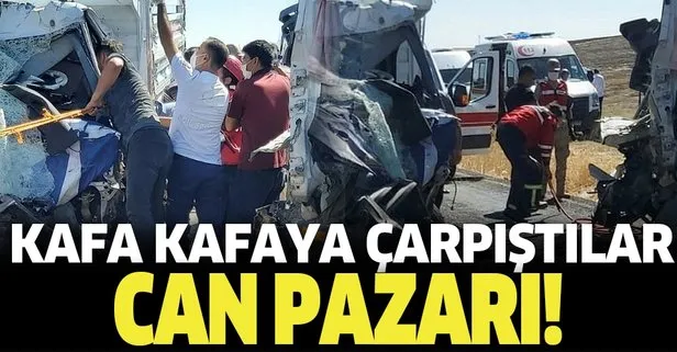 Diyarbakır’da feci kaza! Çöp kamyonuyla kamyonet çarpıştı: 2 ölü, 2 yaralı