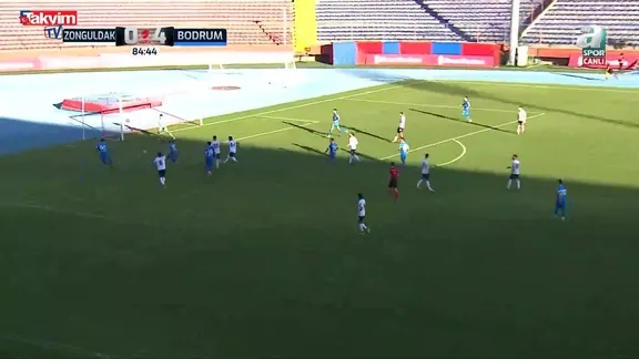Zonguldak 0 - 5 Bodrum FK | Gol: İsmail Tarım