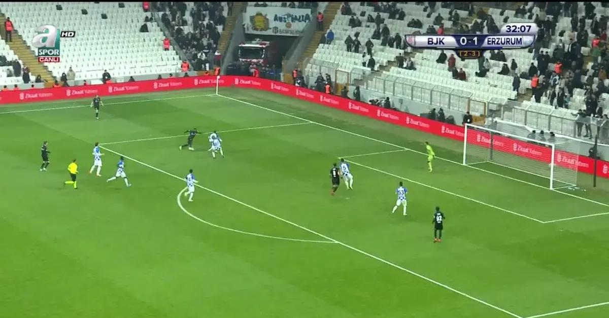 Beşiktaş 1 - 1 BB Erzurumspor | Abdoulay Diaby'nin golü