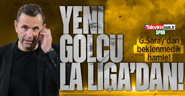 Galatasaray'a sürpriz golcü! La Liga'dan geliyor