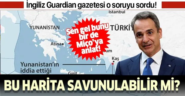 İngiliz Guardian gazetesi o soruyu sordu: Bu harita savunulabilir mi?