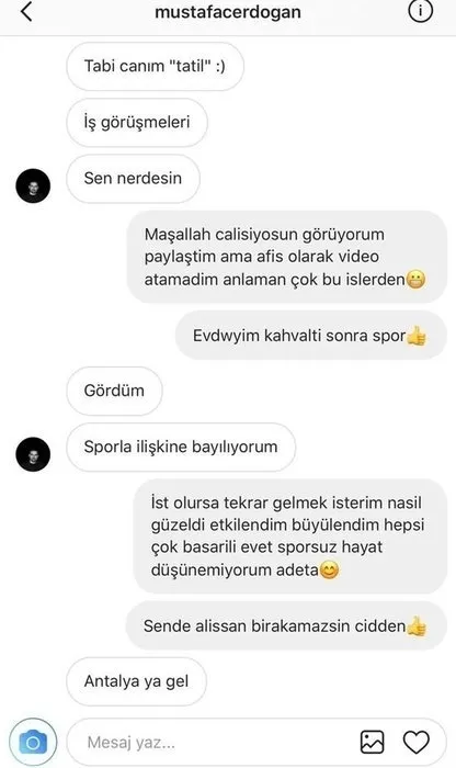 Mustafa Erdoğan, şarkıcı Hatice'ye attığı taciz mesajlarını kaldırtıyor-7