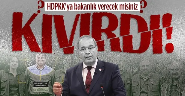CHP’li Öztrak’tan skandal HDP açıklaması! Bakanlık verecek misiniz? sorusuna hayır diyemedi