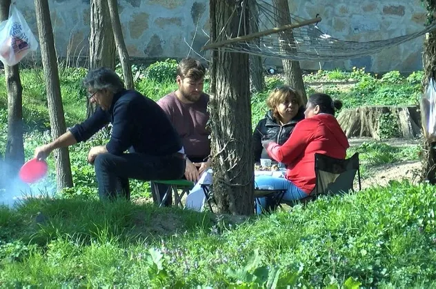 Coronavirüs salgını rağmen İstanbullular Belgrad Ormanı'na akın ettiler