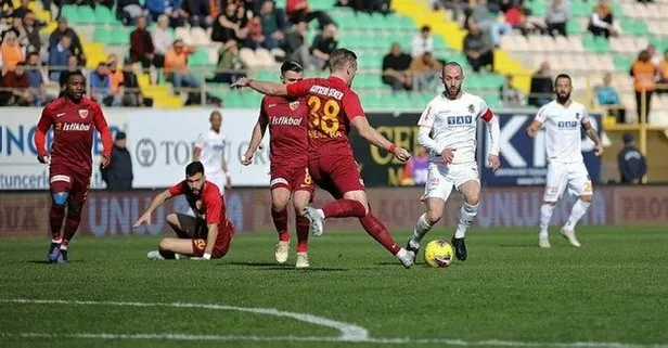 Maç sonucu: Aytemiz Alanyaspor 5-1  Kayserispor