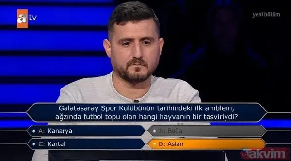 Milyoner'de seyirciyi ekrana kilitleyen anlar! Galatasaray sorusuna çift cevap da yetmedi - 4