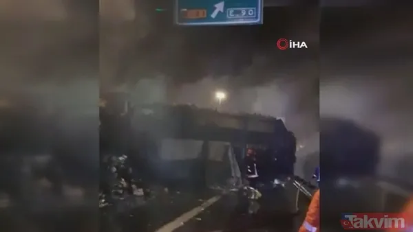 Acı haber Mersin Tarsus'tan geldi! Dorseye sıkışan TIR şoförü yanarak hayatını kaybetti - 3