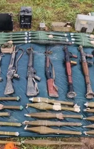 MSB duyurdu! Irak'ın kuzeyinde PKK'ya ait çok sayıda silah, mühimmat ele geçirildi