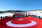 Türkiye "Bu toprakta izin var" temasıyla Sarıkamış'ta şehitleri için yürüdü