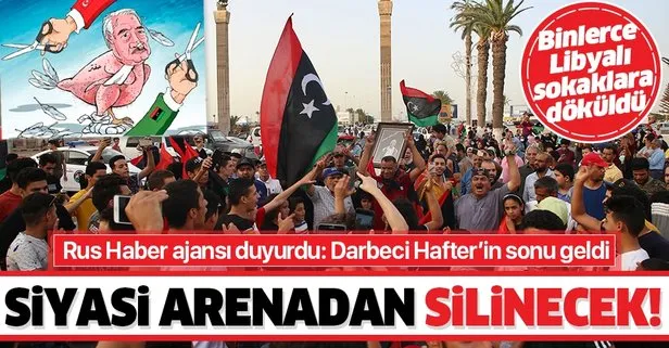 Libya’da halk kutlamalar için sokaklara döküldü: Darbeci Hafter siyasi arenadan silinecek