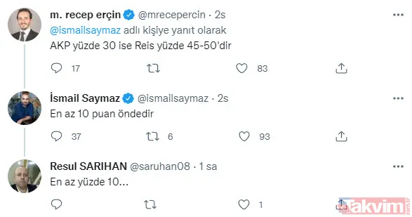 2023 seçim anketi | 'Muhalif ORC'nin anketinde bile AK Parti önde zafer sarhoşluğu yaşayan muhaliflere uyarı olsun' - 13
