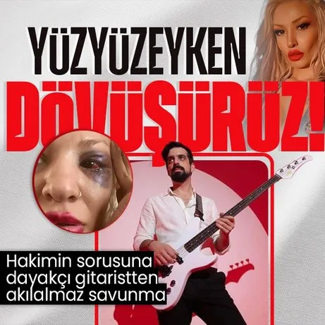 Yüzyüzeyken Konuşuruz’un gitaristi Can Tunaboylu sevgilisi Aybike Çelik’i darbetmişti! Hakimin sorusuna pes dedirten savunma!