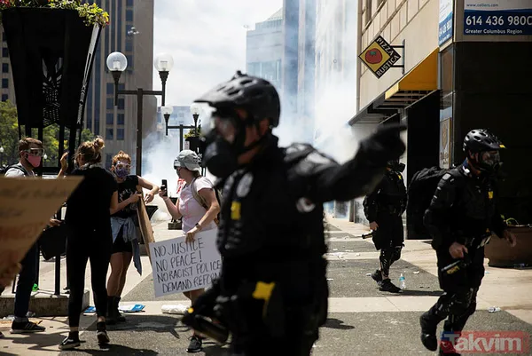 ABD'de gerilim artıyor! 25 şehirde sokağa çıkma yasağı ilan edildi - 21