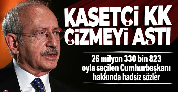 Kemal Kılıçdaroğlu 'Sözde Cumhurbaşkanı' ifadesinden sonra hakaretlerine bir yenisini daha ekledi