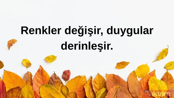 🍁Renkler Değişir, Duygular Derinleşir.